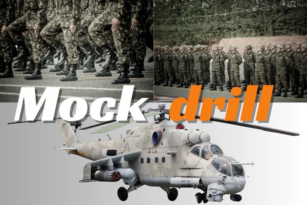 Mock Drill In India